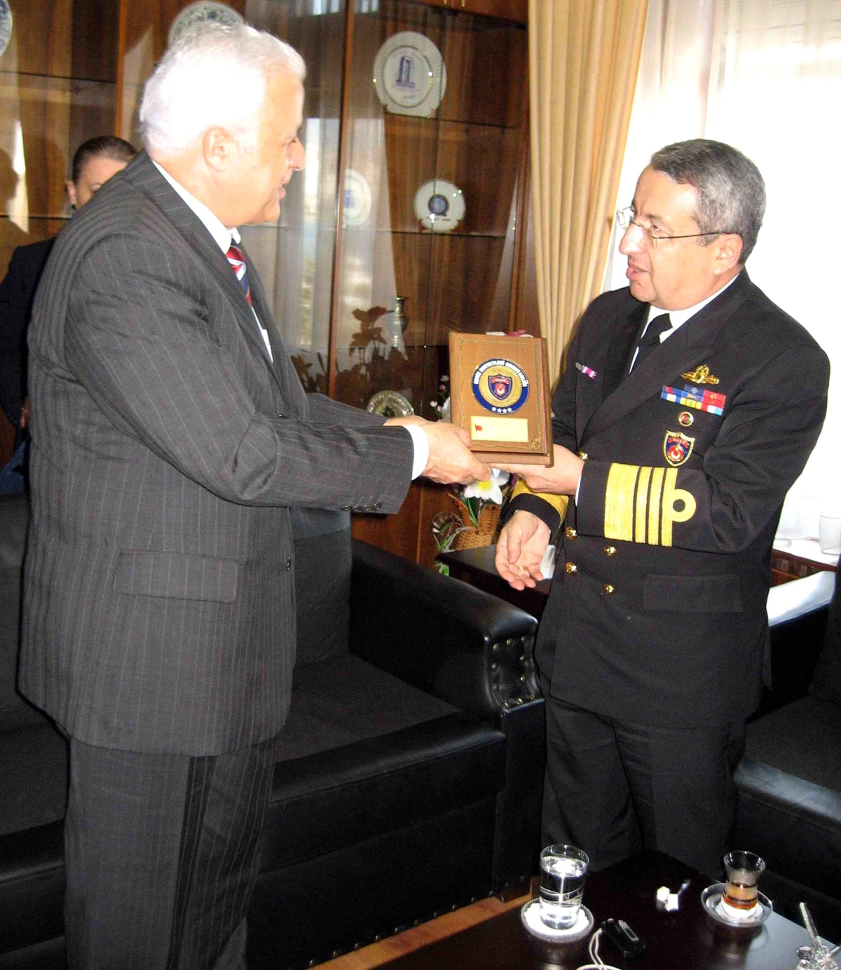 Deniz Kuvvetleri Komutanı Oramiral Ataç\'tan Çanakkale Valiliği\'ne Ziyaret