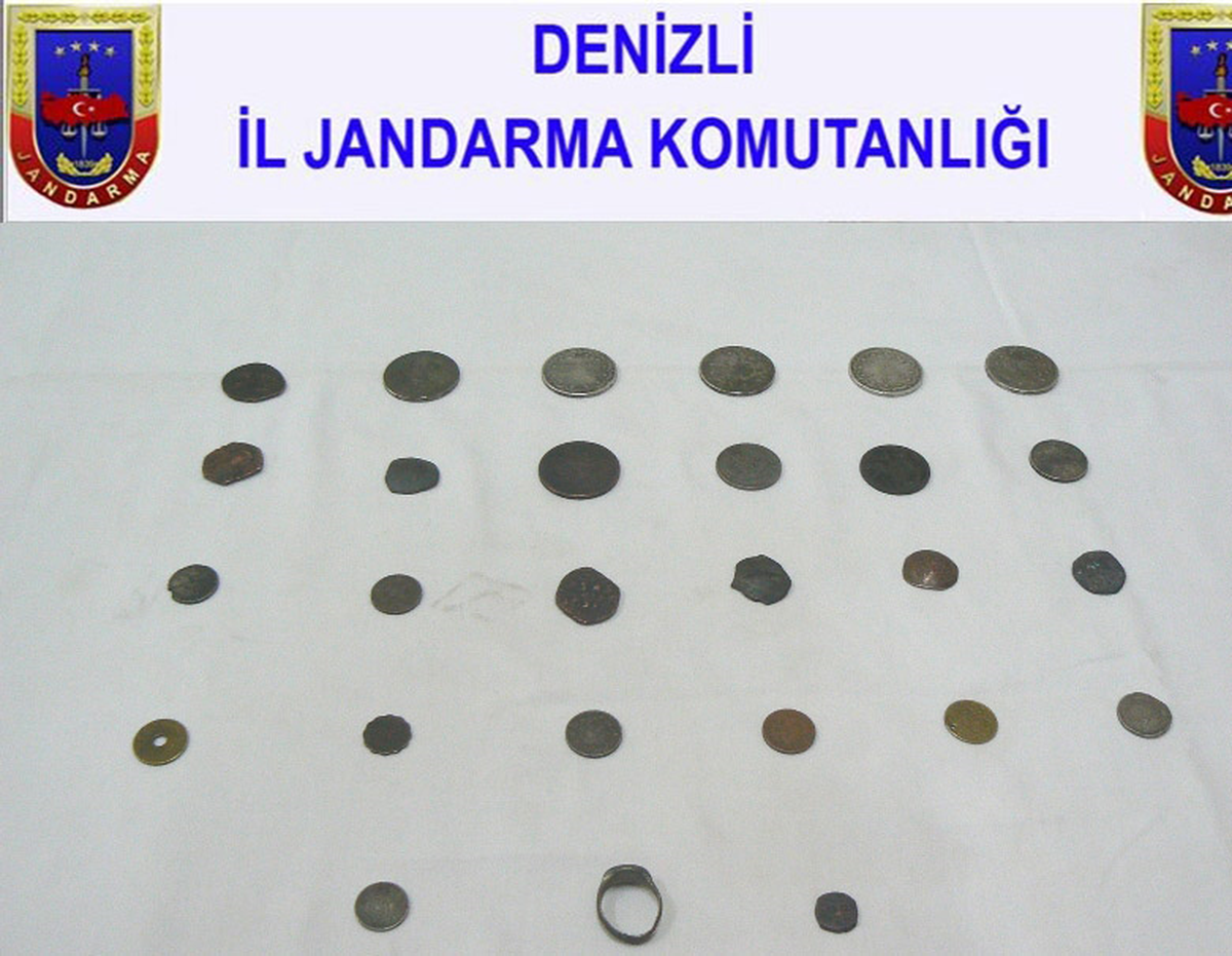 Denizli'de Tarihi Eser Operasyonu