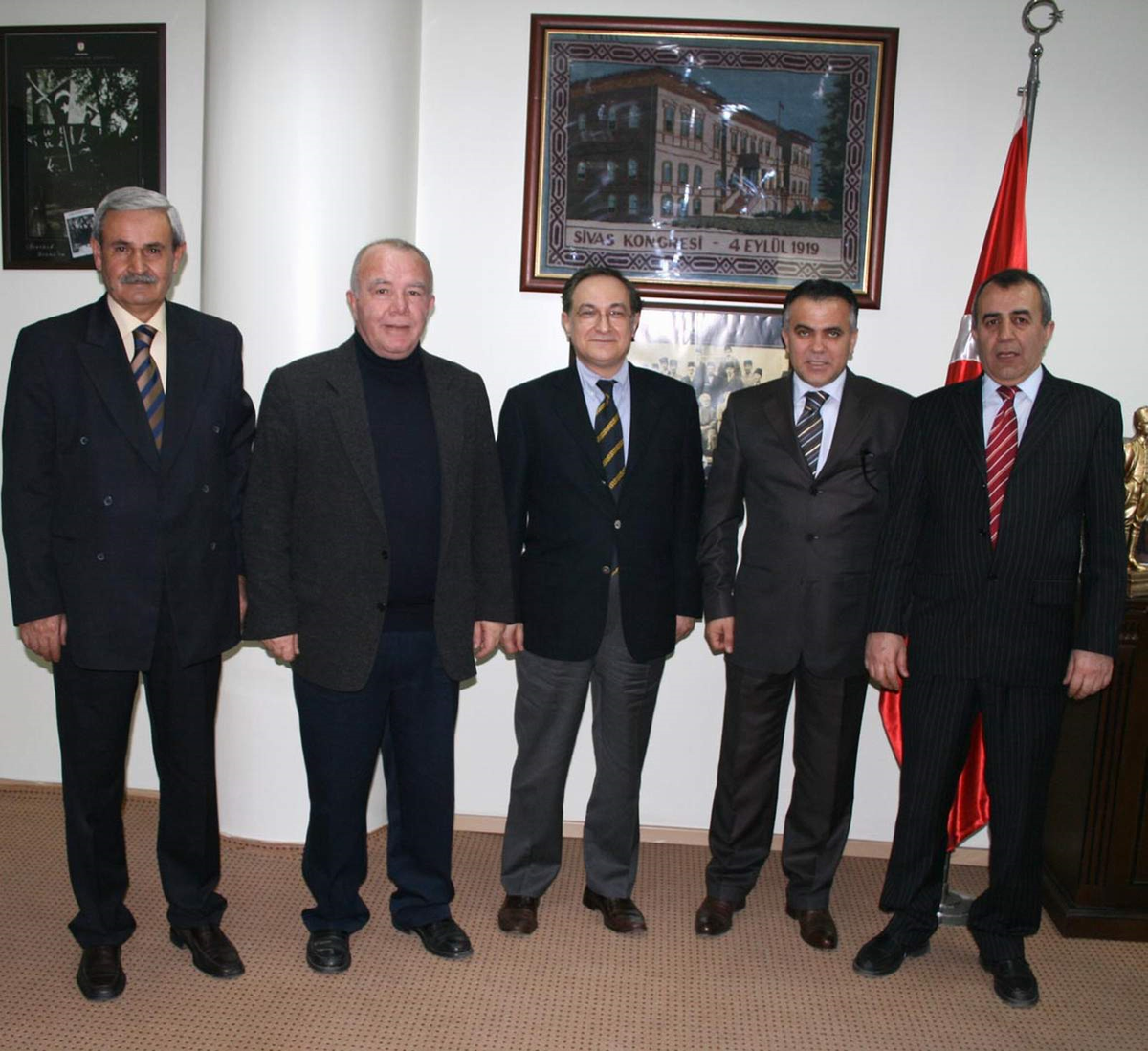 Briç Federasyonu Başkanı Ata Aydın Sivas'ta