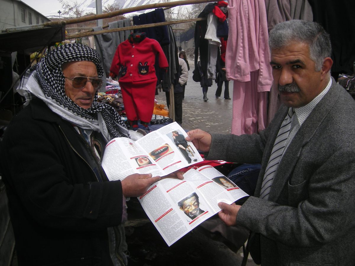 Hakkari'de Zararlı Alışkanlıklarla Mücadele Çalışması