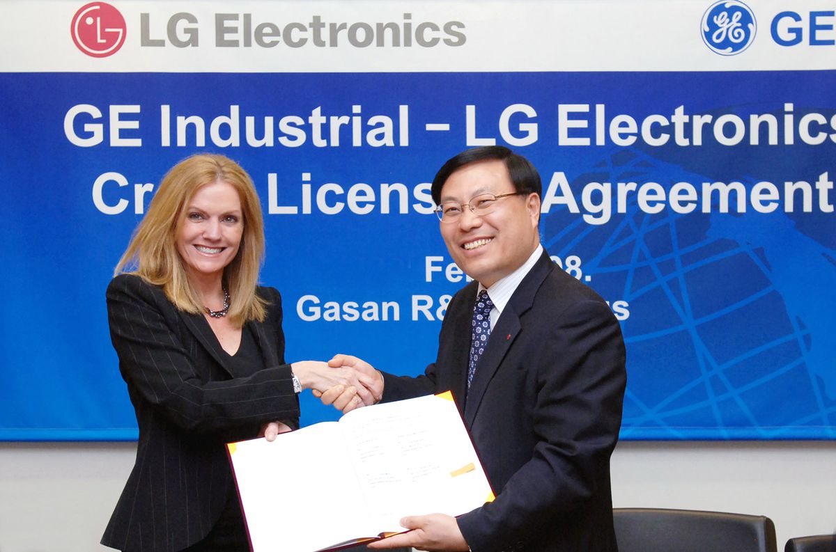 Lg Electronıcs ve General Electrıc Lisans Anlaşması Yaptı