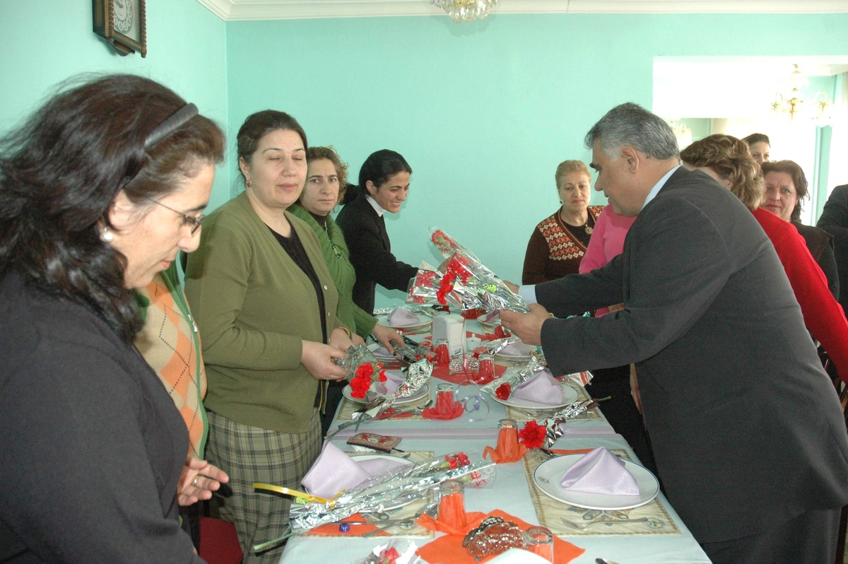 Kars'ta Kadınlar Günü Kutlaması