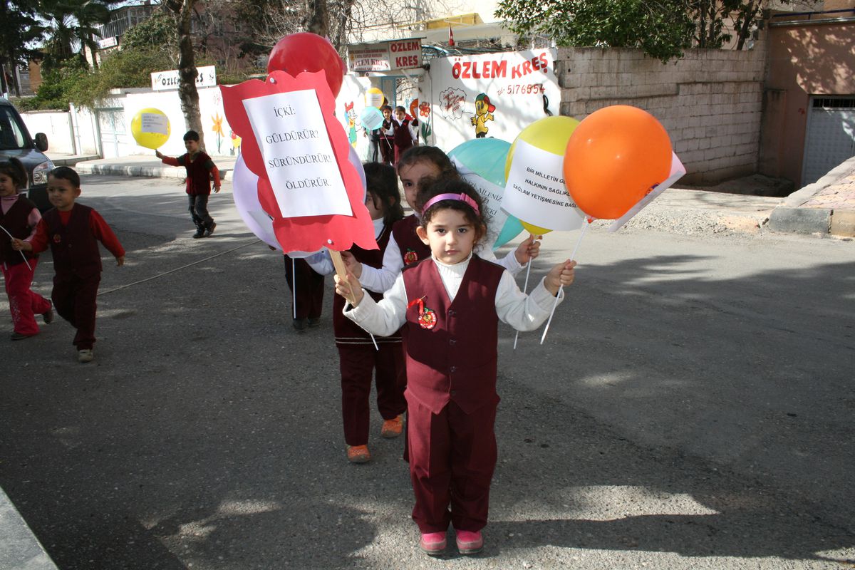Minikler Yeşilayı Kutladı