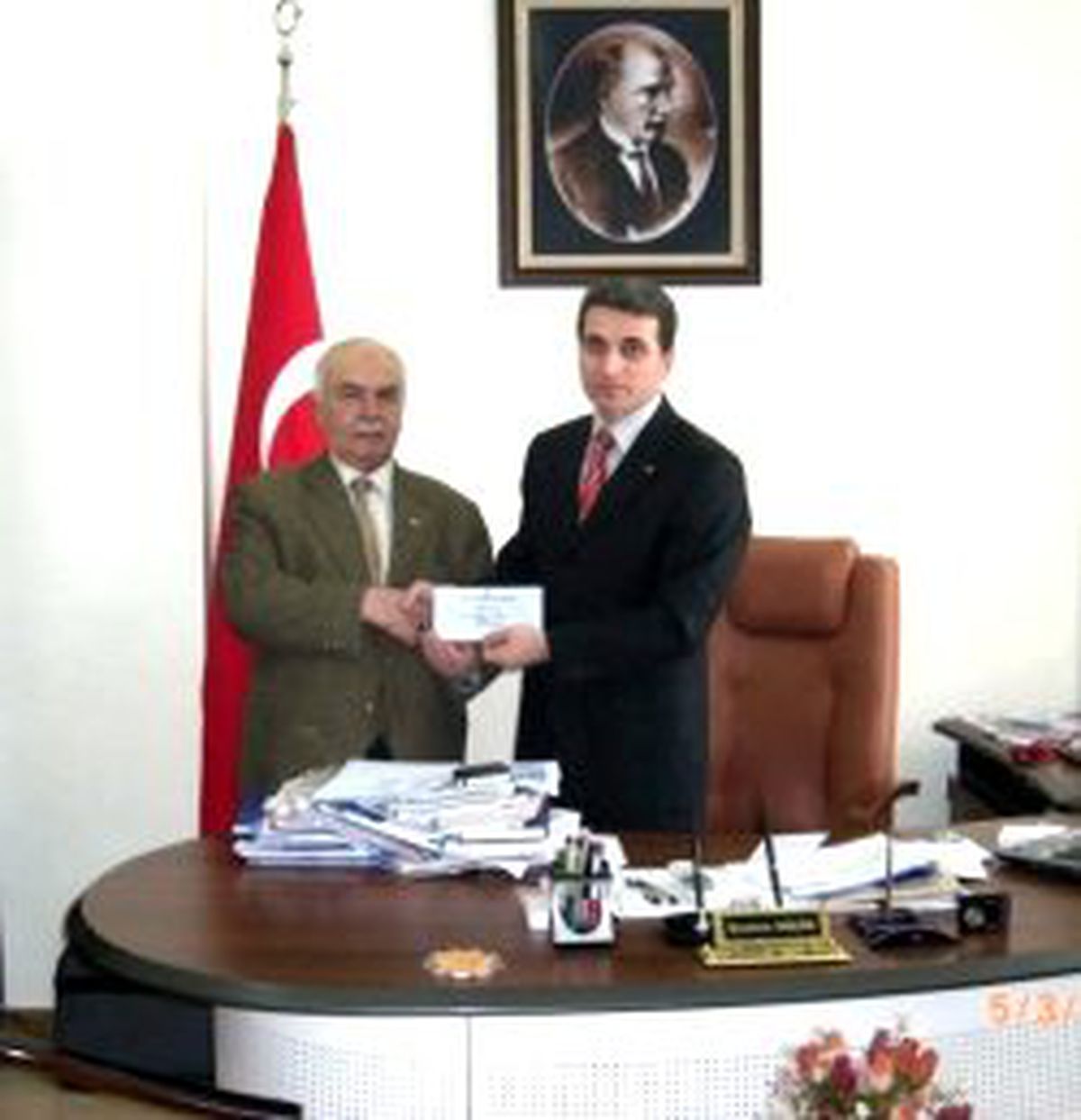 Thk'dan Sosyal Yardımlaşma Vakfı'na Pay