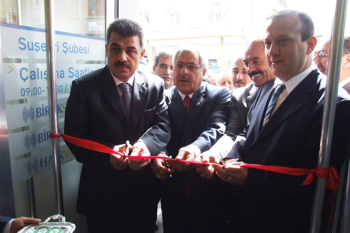 Suşehri Halk Bankası Şubesi Açıldı
