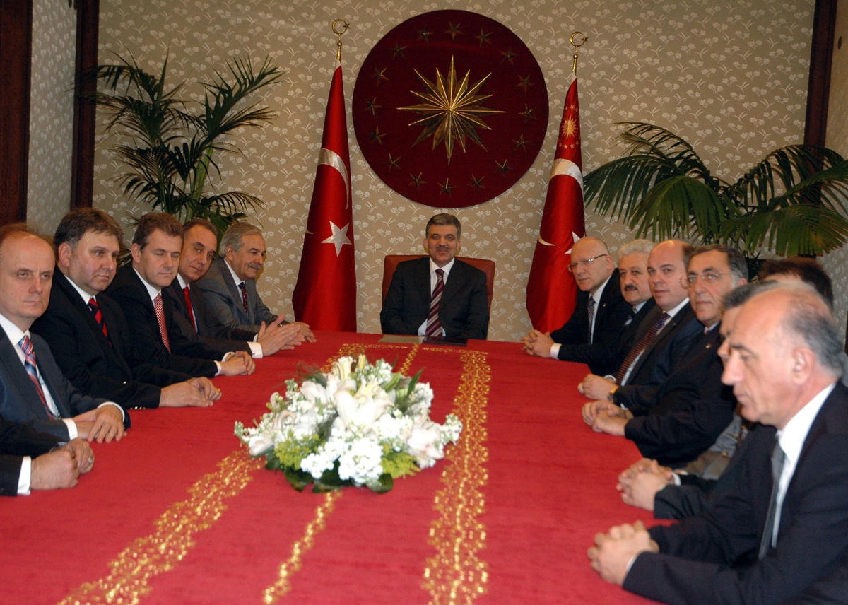 Cumhurbaşkanı Gül'ün Kabulü