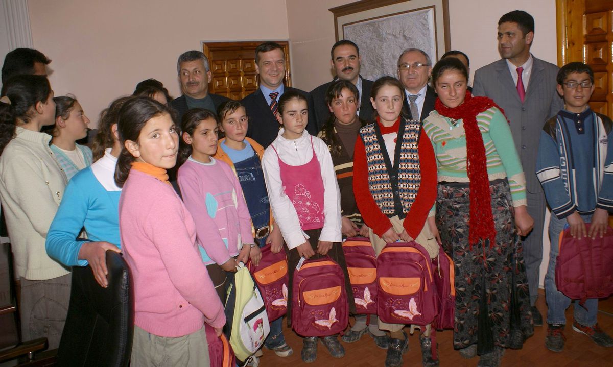 Erciş'in Kardelenleri Okullu Oldu