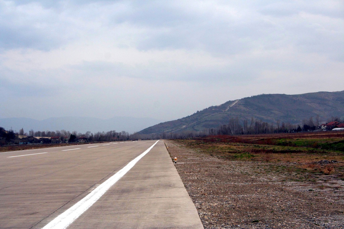 Zonguldak Havalanı Karşısındaki Tepenin Traşlanması