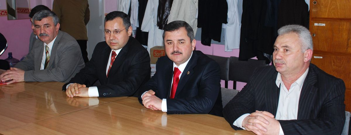 Başkan Anlayan, Ticaret Lisesi'nde Sorunları Dinledi