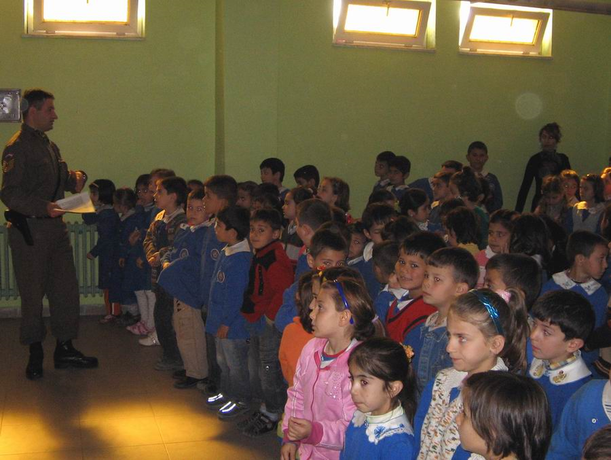 Jandarmadan Öğrencilere Trafik Eğitimi