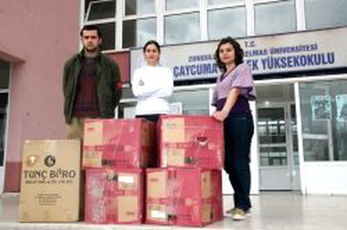 Üniversite Öğrencilerinden Eğitime Örnek Destek