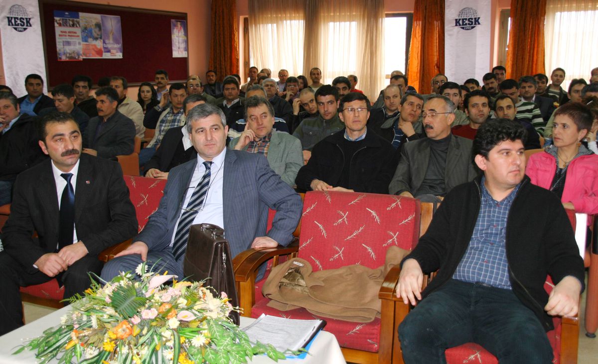 Eğitim-sen Genel Başkanı Dinçer Samsun'da