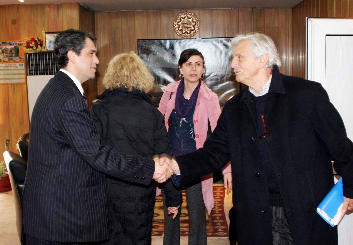 İtalyan Heyetinden Yenişehir Belediye Başkanı Anlı'ya Ziyaret