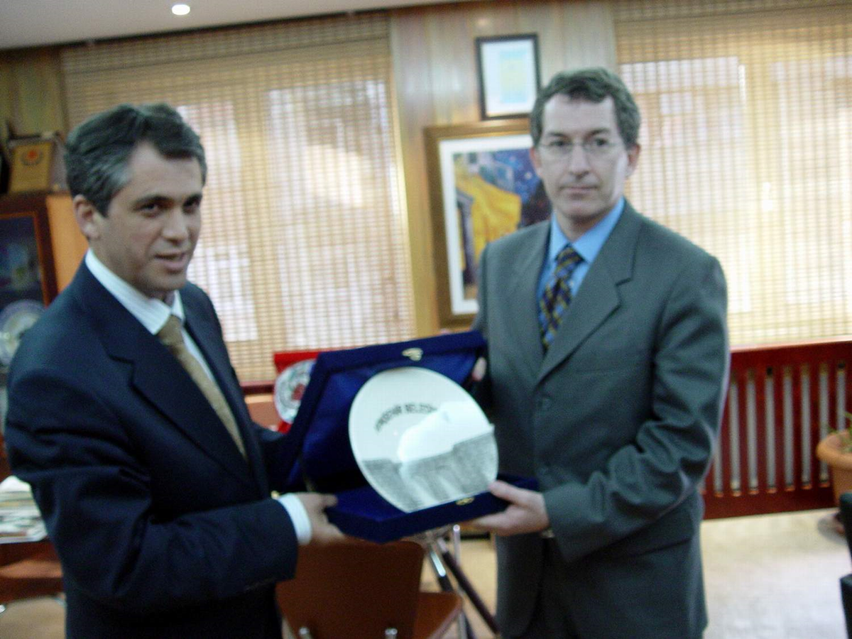 ABD'li Konsolos Green, Başkan Anlı'yı Ziyaret Etti