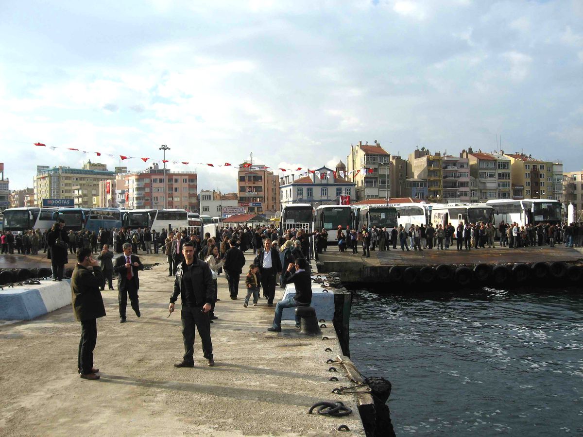 Çanakkale'de 18 Mart İzdihamı