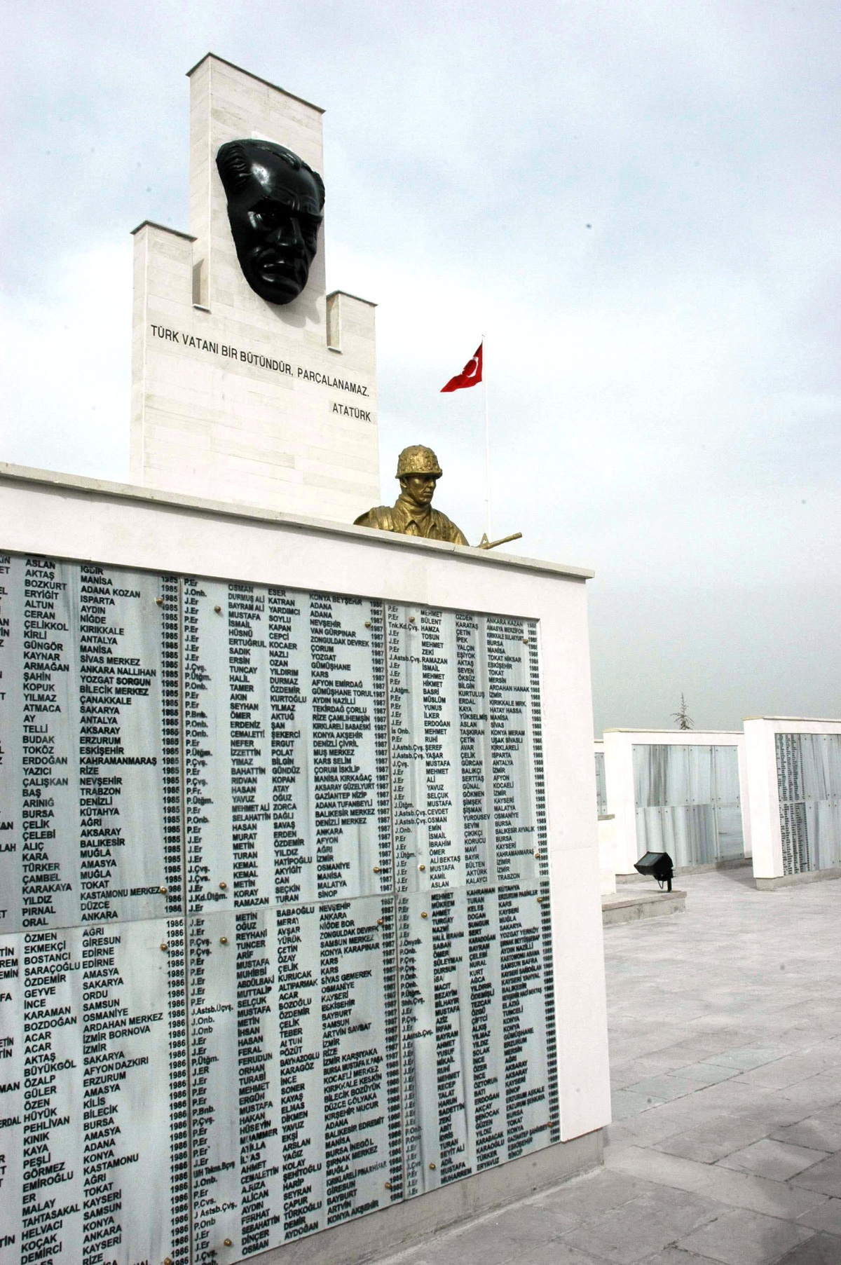 İç Güvenlik Şehitleri Anıtı'nda 3 Bin 682 Şehidin Künyesi Var