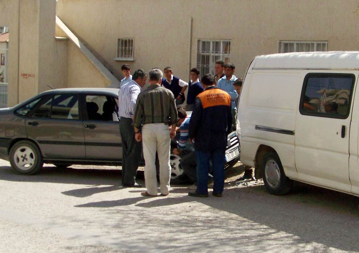 Okul Yolunda Kaza: 1 Yaralı