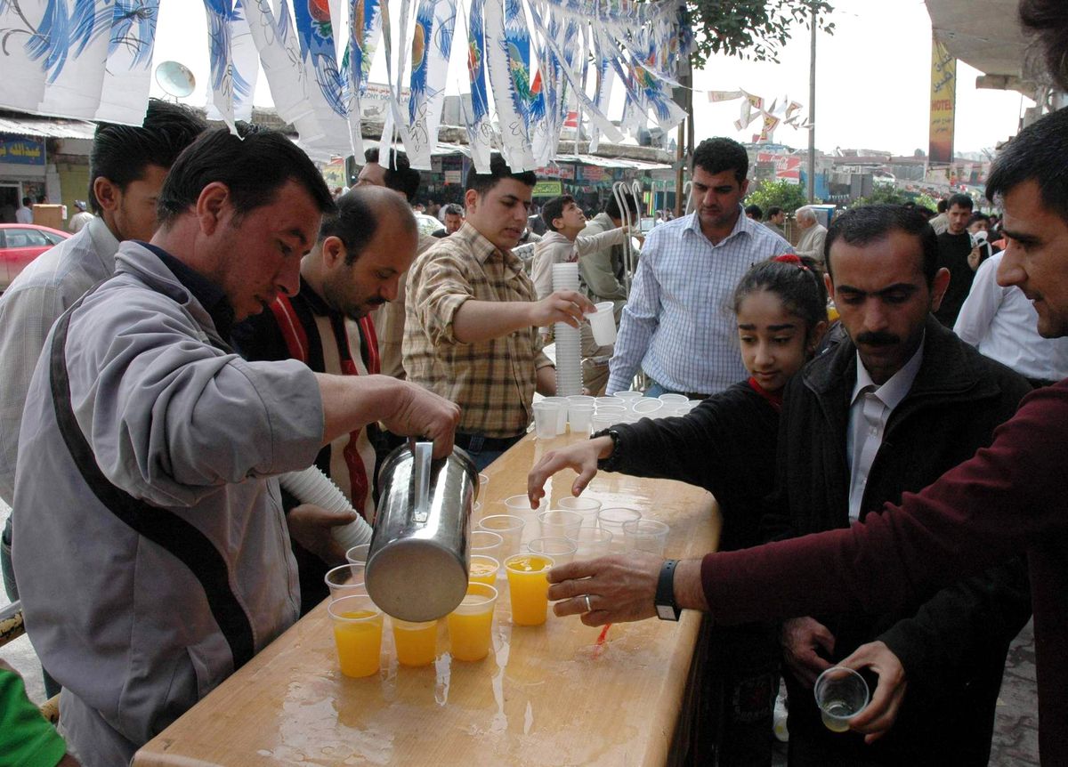 Erbil'de Kandil Coşkusu
