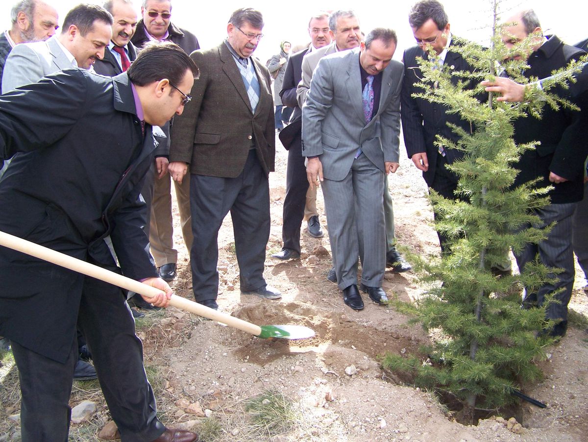 Meram Belediyesi'nden 3 Bin Fidan Dikimi