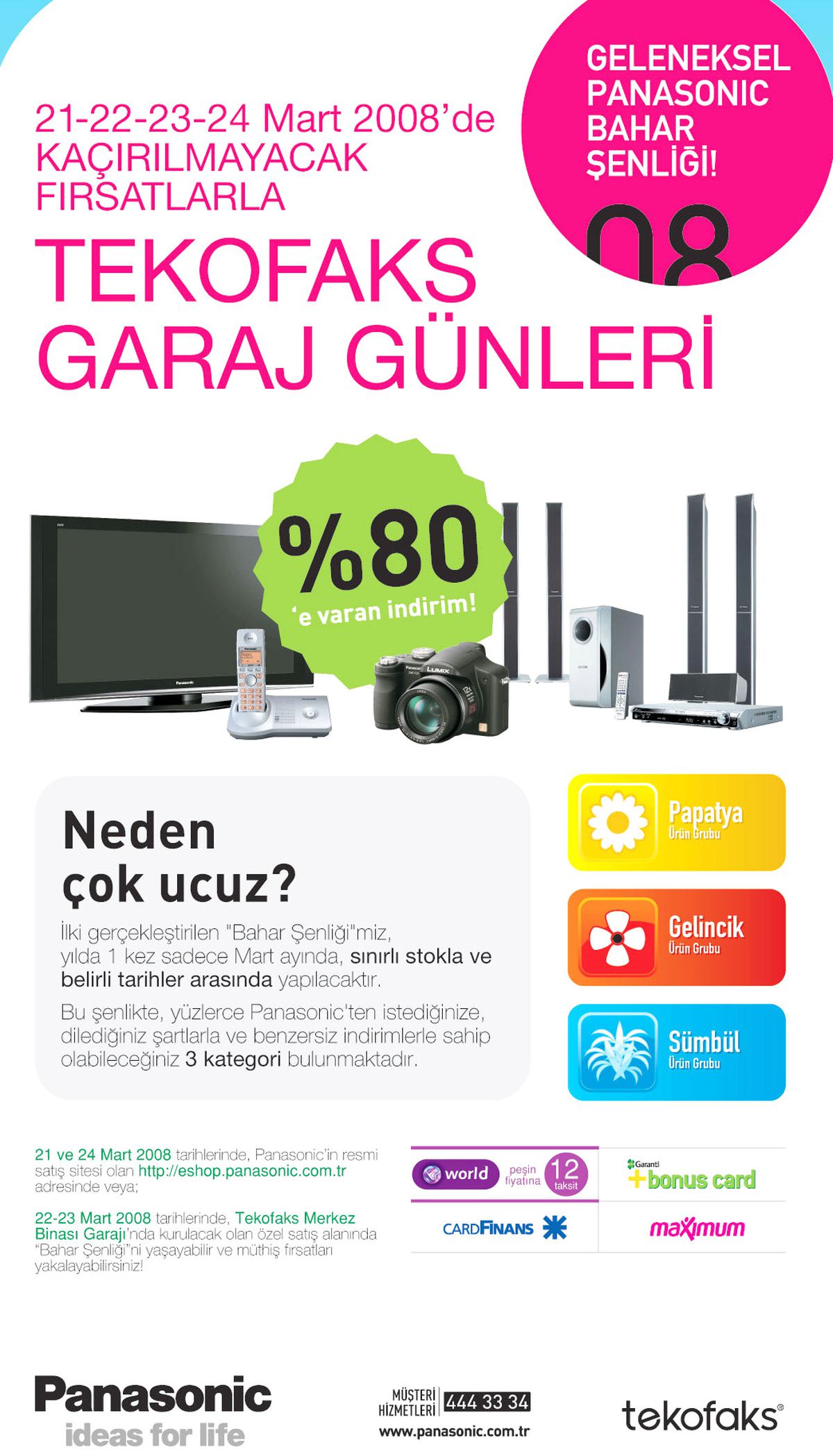 Yüzde 80 İndirimli Alışveriş, Panasonic'in İnternet Mağazasını Çökertti