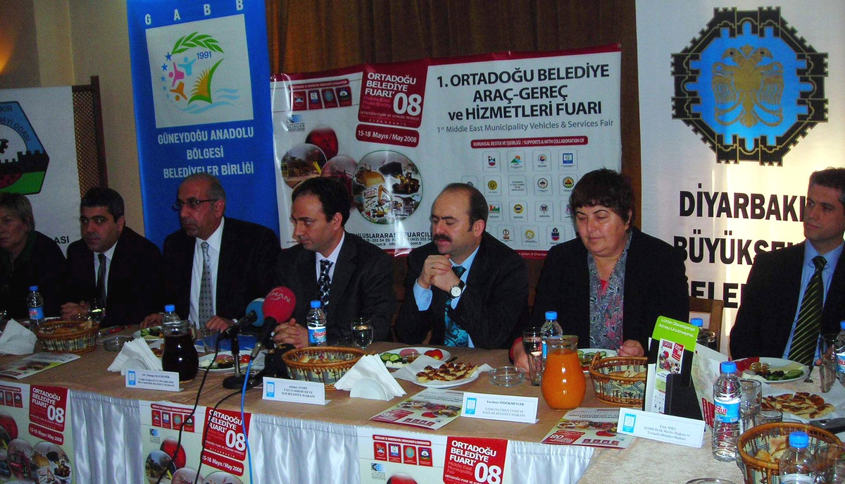 '1. Ortadoğu Belediye Araç Gereç ve Hizmetleri Fuarı' Tanıtım Toplantısı Yapıldı