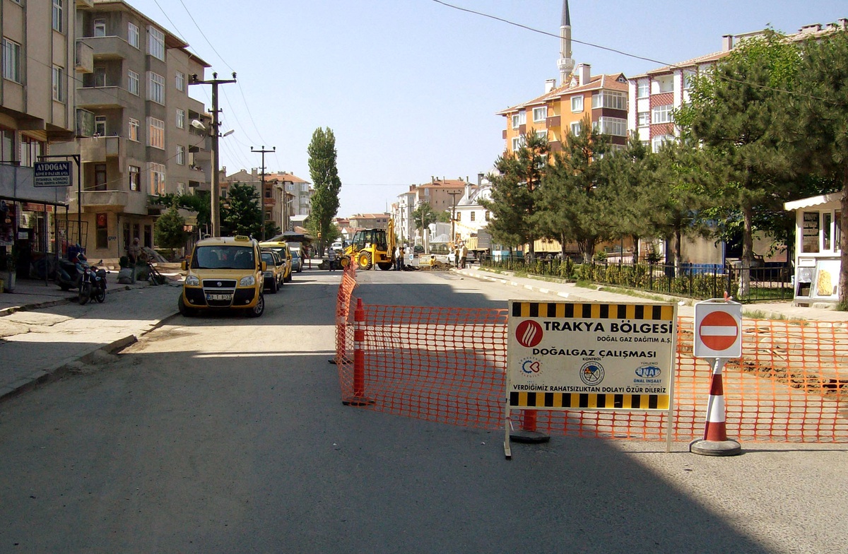 Çerkezköy'ün Gazi Mustafa Kemal Paşa Mahallesi de Doğalgaza Kavuşuyor