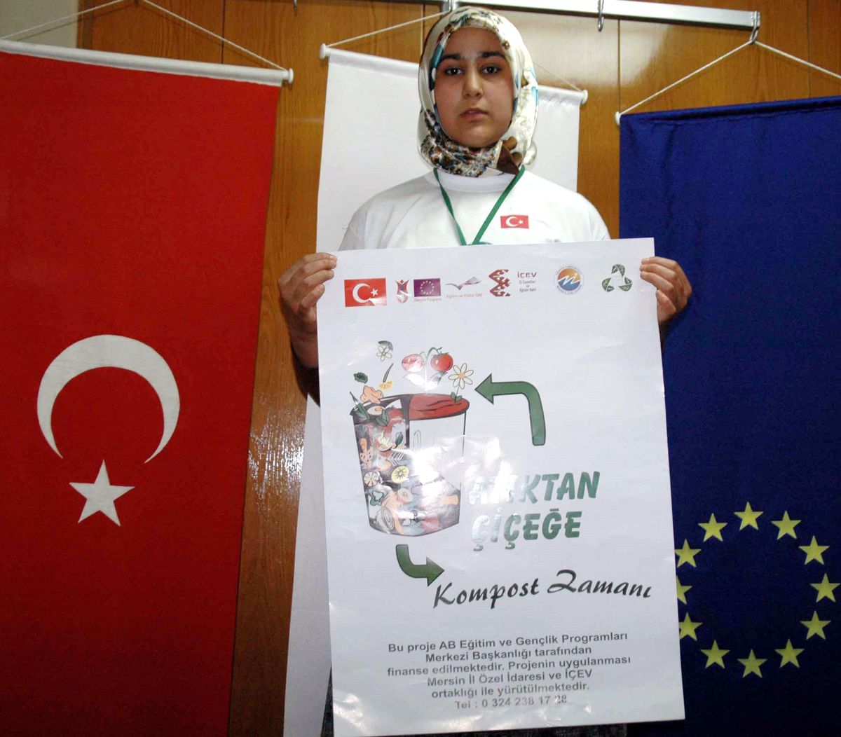 Mersin'de 'Atıktan Çiçeğe' Projesi