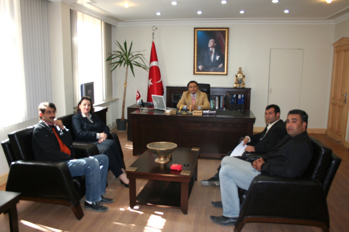 Suruç Kültür ve Sanat Merkezi Yönetimi Kaymakam'ı Ziyaret Etti
