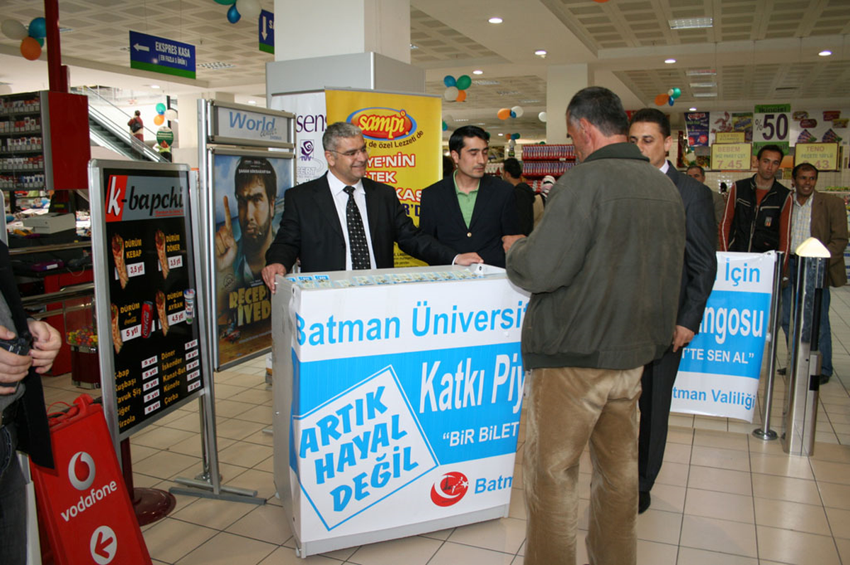 Batman Üniversitesi İçin Katkı Piyangosu