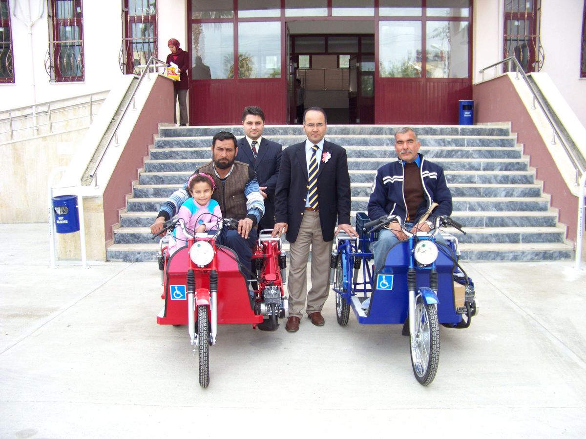 Mut'ta Engellilere Motorlu Araç