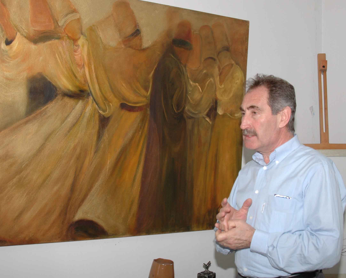 Bakan Günay, Mersin'de Sanat Sokağını Gezdi