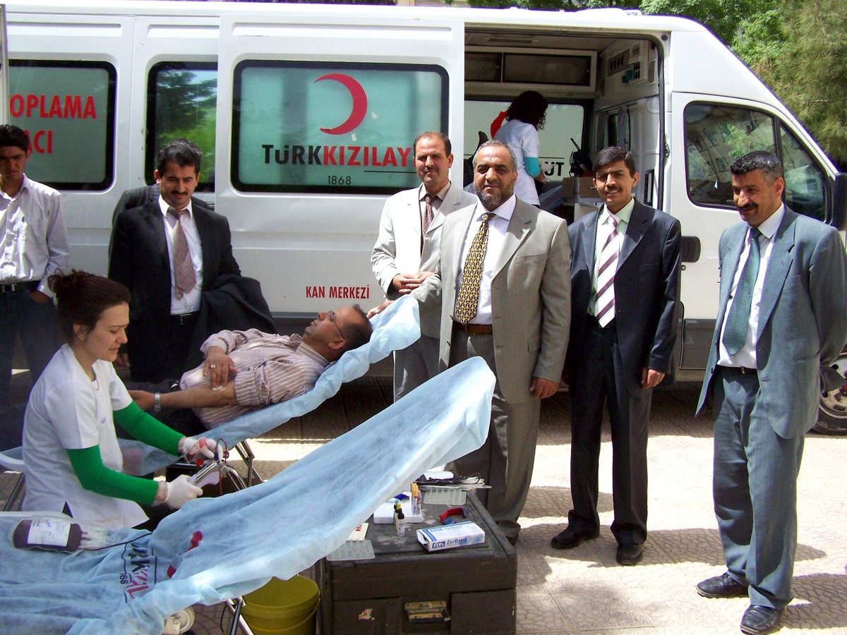 Kutlu Doğum Haftası Etkinlikleri Kapsamında Kan Bağışı Yapıldı