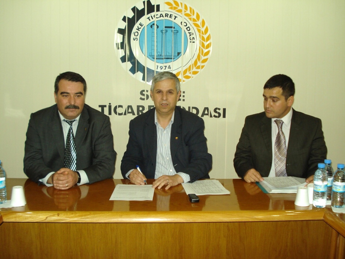 Söke Ticaret Odası ile Ziraat Bankası Arasında Kredi Sözleşmesi