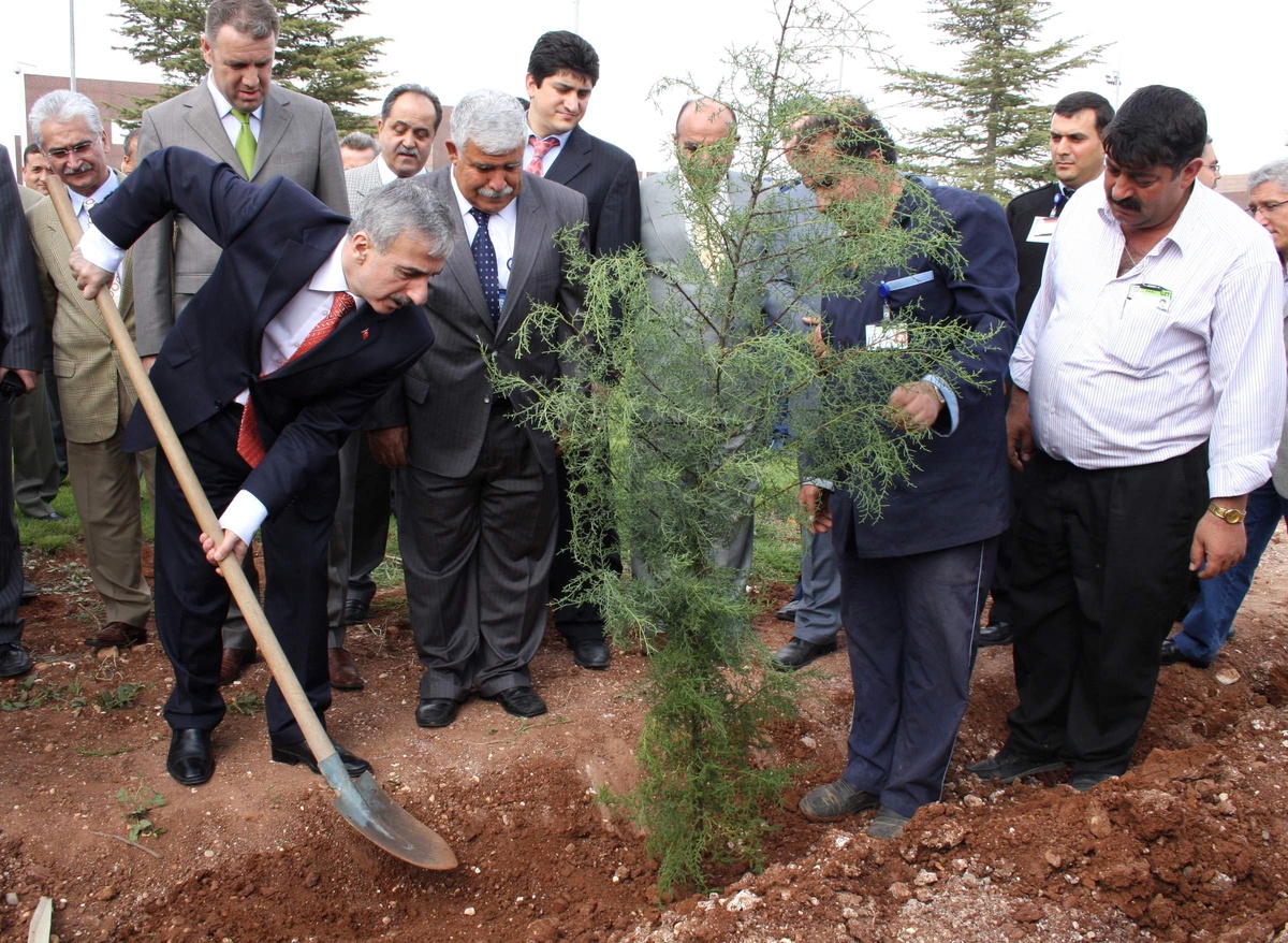 Gaziantep Hava Limanı Ağaçlandırılıyor