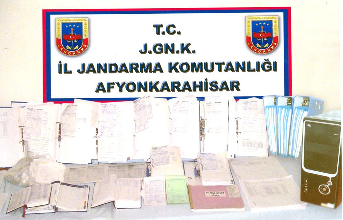 Afyonkarahisar'da Sahte Müstahsil Makbuzu Ele Geçirildi