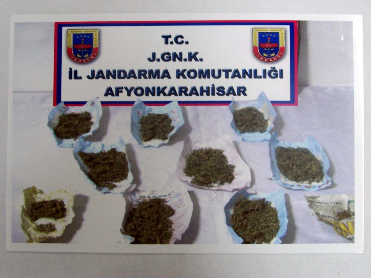 Afyonkarahisar'da Esrar Operasyonu