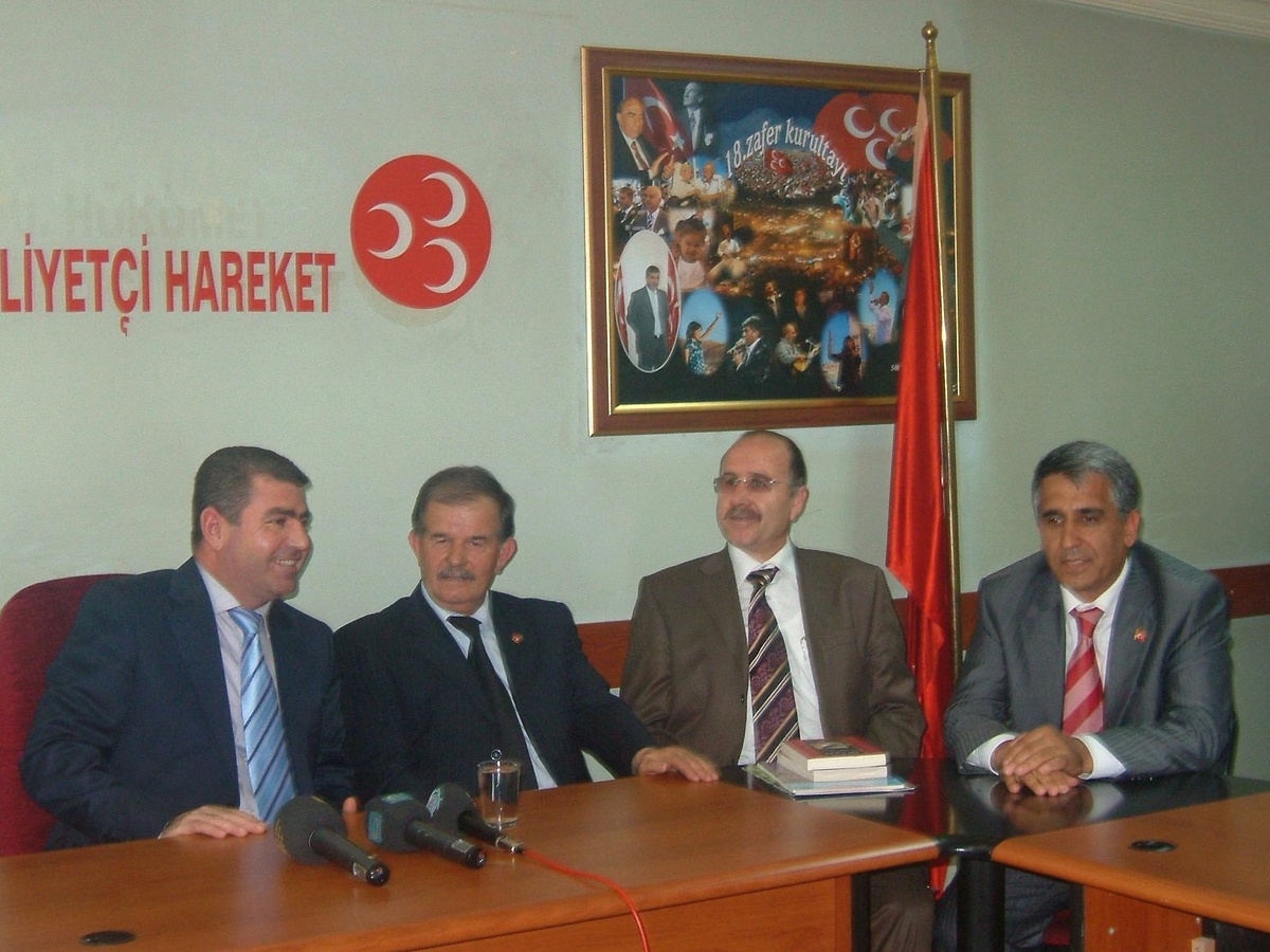 Kayseri Türk Ocağından MHP İl Başkanlığı'na Ziyaret