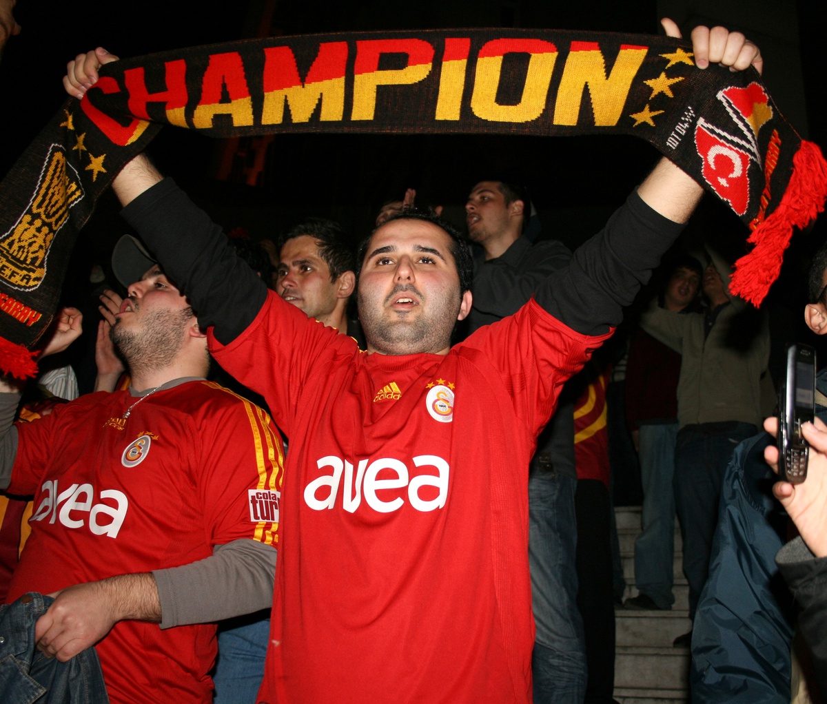 Zonguldak'ta Galatasaray Coşkusu