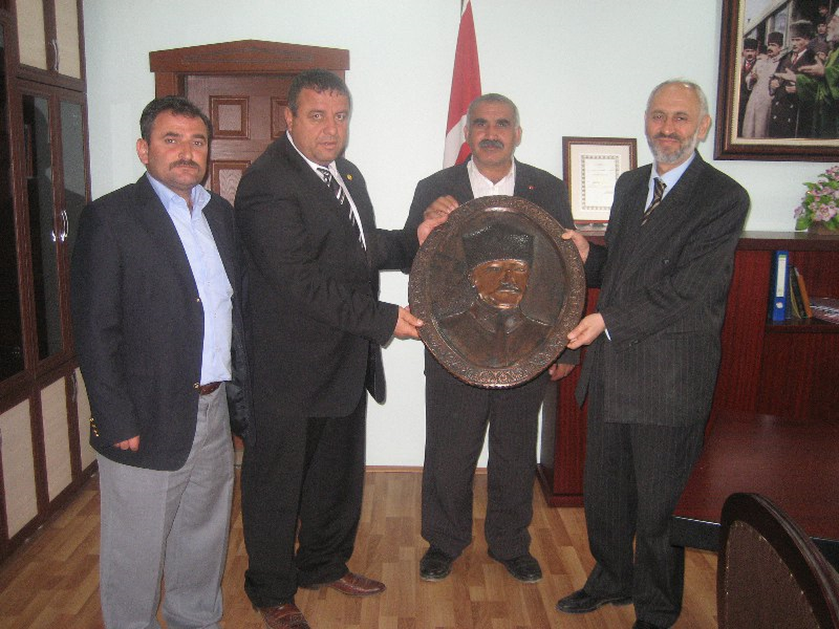 Esnaf Teşkilatları Müftü Arvas'ı Ziyaret Etti