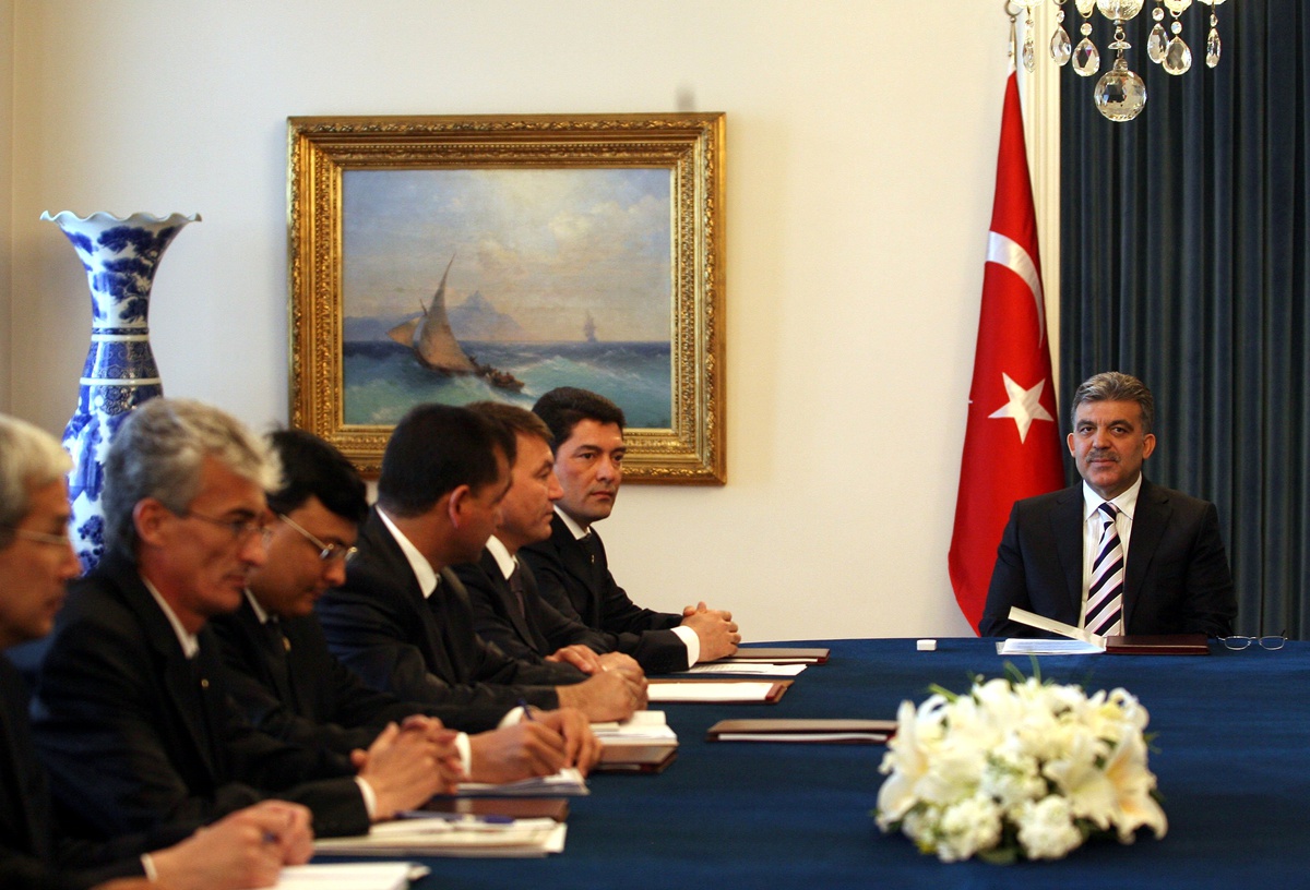 Cumhurbaşkanı Gül'ün Kabulü