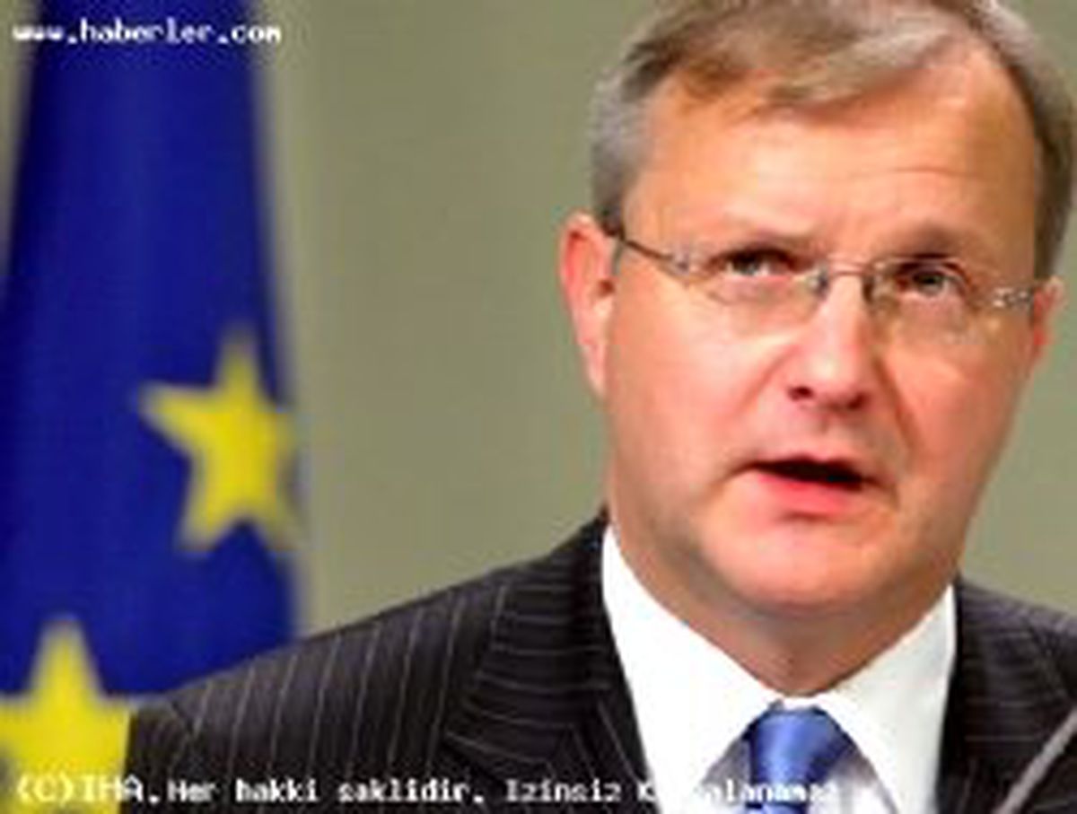 Rehn: 301 Değişikliği Olumlu Adım