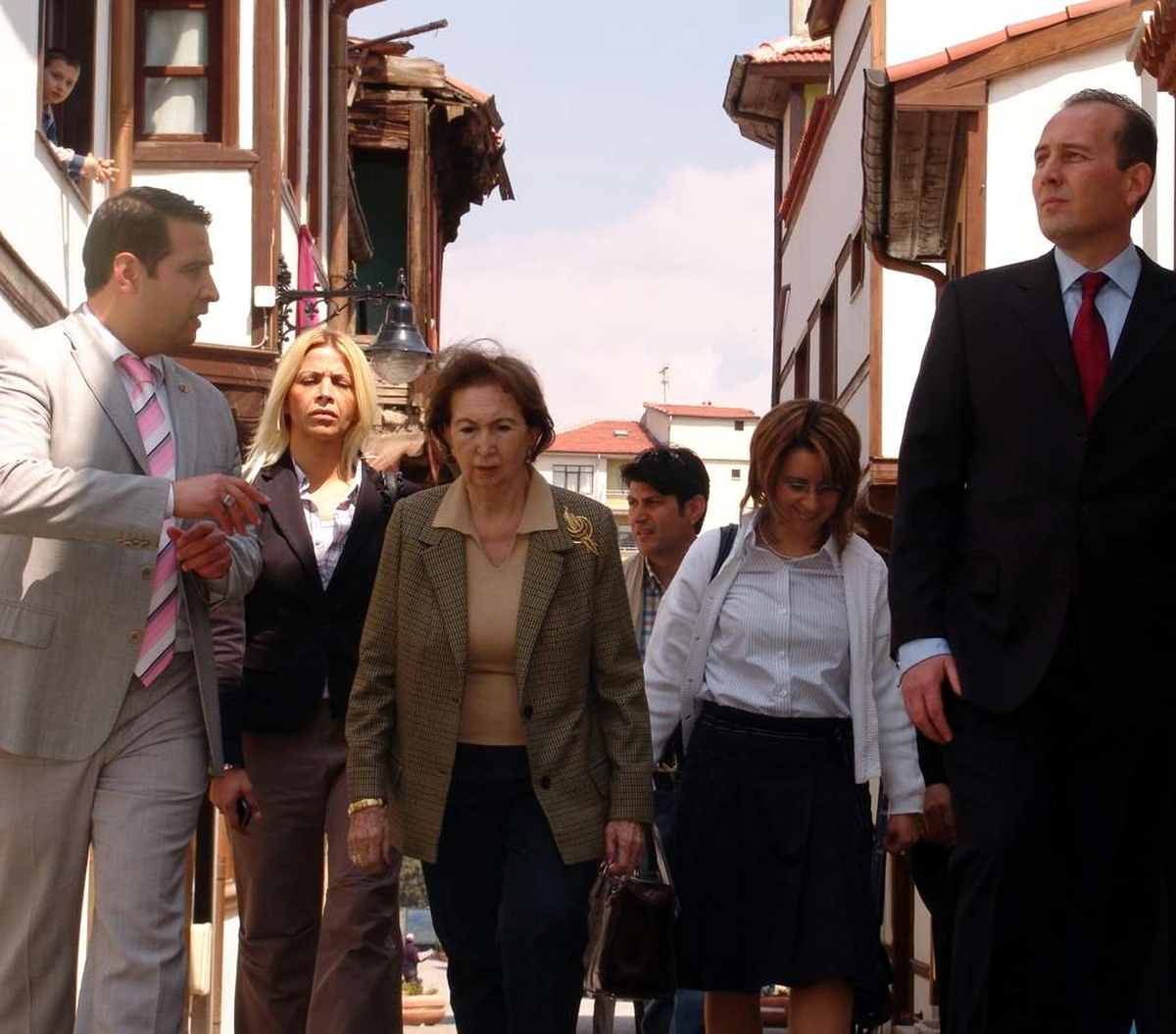 Semahat Koç Arsel, Tarihi Odunpazarı Evlerini Gezdi