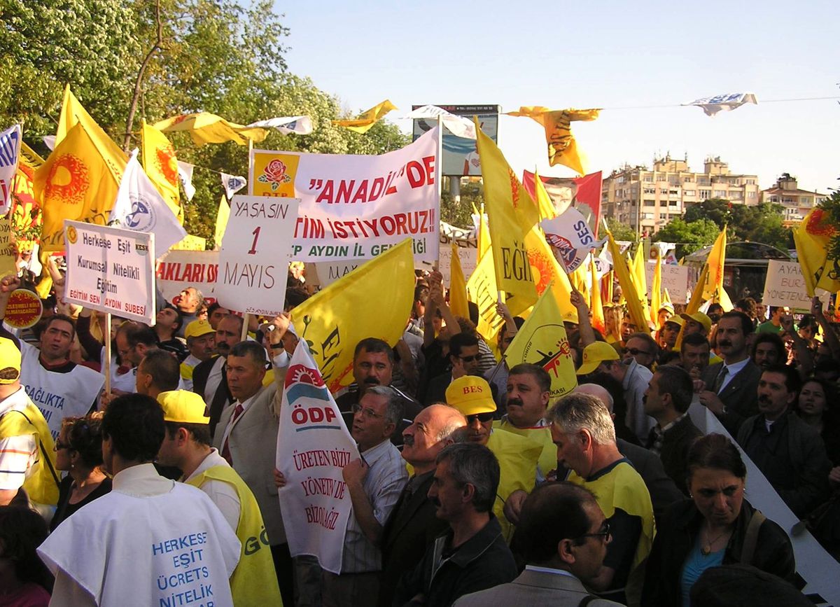 Aydın'da 1 Mayıs İşçi Bayramı Kutlamaları