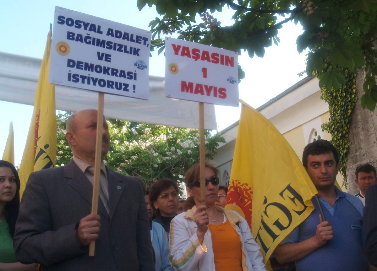 Bartın'da 1 Mayıs Kutlaması