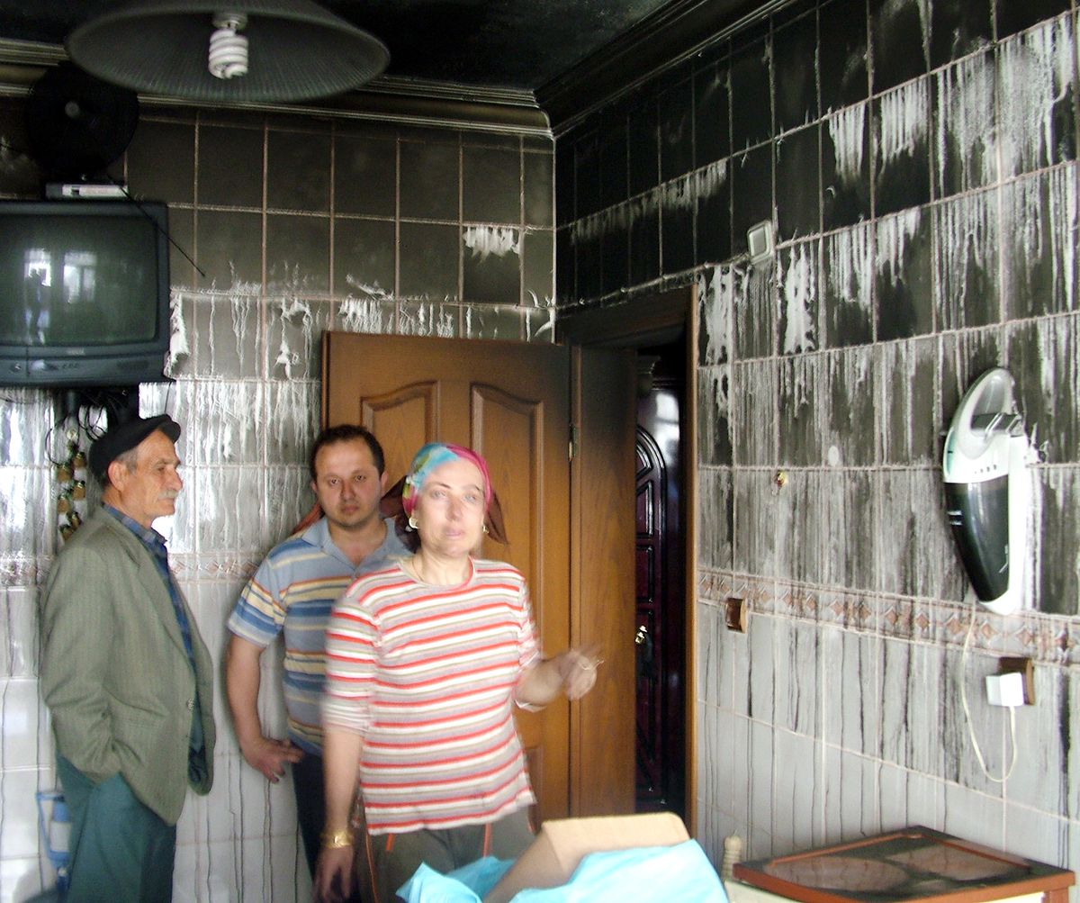 Evde Yangın Çıktı