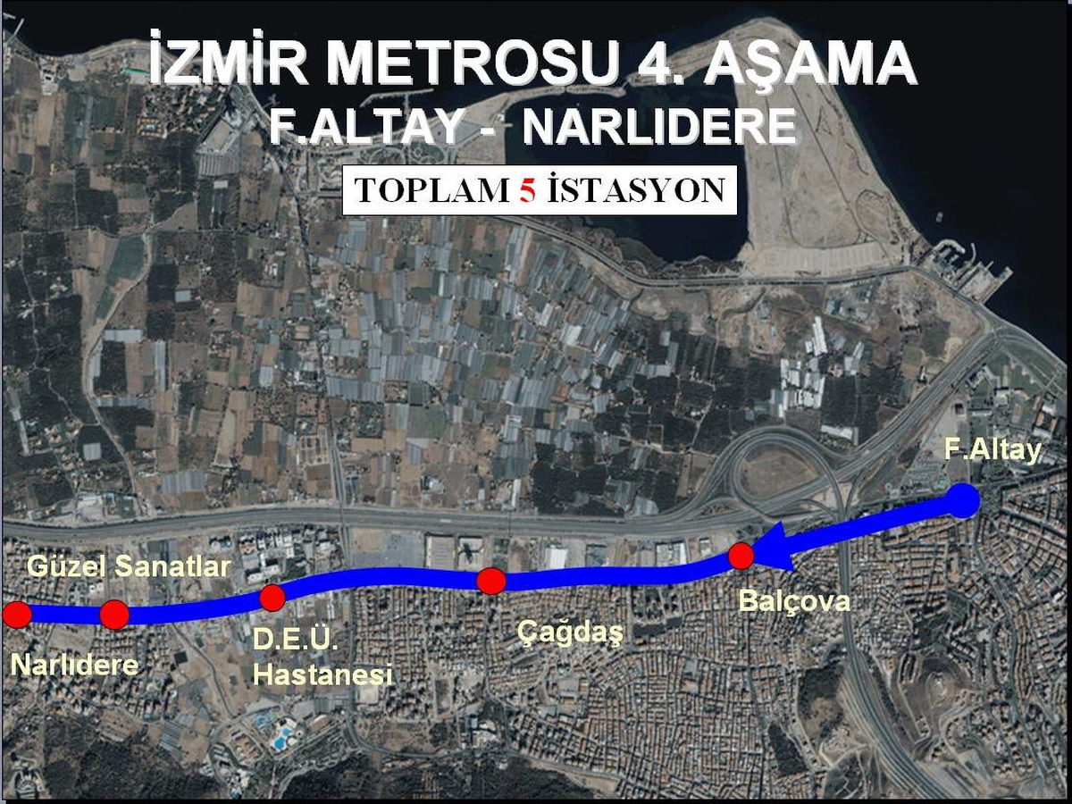 Narlıdere ve Otogar'a Metro İçin İlk Büyük Adım