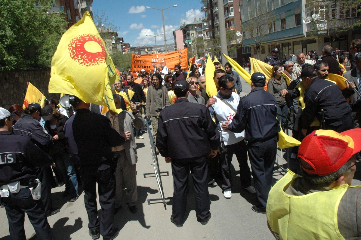 Sivas'ta 1 Mayıs İşçi Bayramı Olaysız Tamamlandı