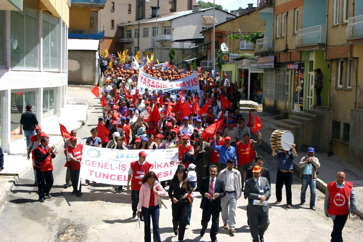 Tunceli'de '1 Mayıs' Kutlamaları