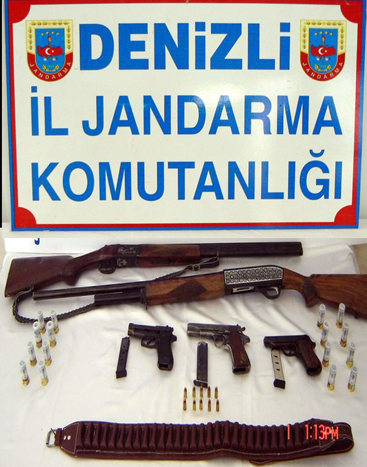 Denizli'de Silah ve Uyuşturucu Operasyonu