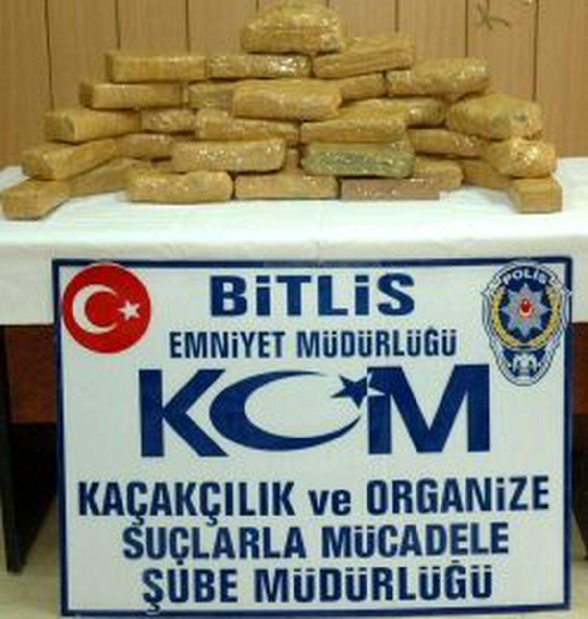 Bitlis'te Eroin Operasyonu